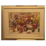 Reproduction of Judy Buswell's 'Red Wheelbarrow'