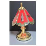 Coca-Cola Brass base touch lamp