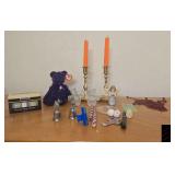 Trinkets and Beanie Baby collections