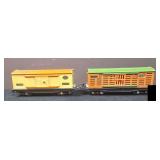 Two Prewar Lionel Train Cars