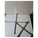 Pair 4-way tire irons