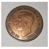 1948  England  Large Cent