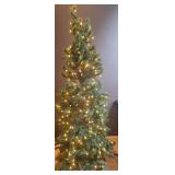 5 ft lighted Christmas tree