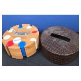 Vintage poker chip carousel