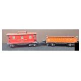 Two Prewar Lionel Train Cars