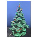 Vintage ceramic Christmas tree.