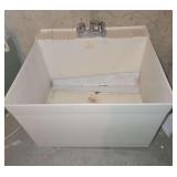 Mud sink legs inside