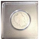 1900  USA  Barber Quarter