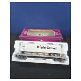 M.T.H. Norfolk Southern flat car with 48' Trailer in Box