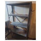 Metal shelf 30' x 12' x 61'