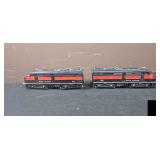 Lionel 2031 Rock Island Alco AA Diesel Locomotive Set