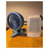 Fan and heater