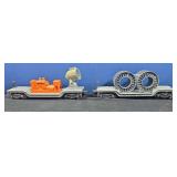 Pair of Lionel Train Cars