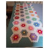 Grandmother's Flower Garden Quilt