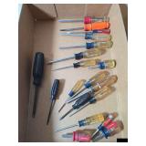 Assortment of Craftsman Screwdrivers