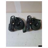 Pair of Haulmaster ratcheting tie-downs
