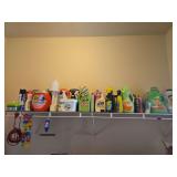 Laundry shelf contents