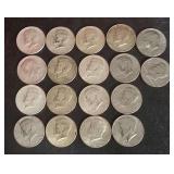 (14) Kennedy Half Dollars