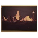 Dallas, Texas Skyline at Night Print