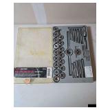 Craftsman standard thread tap and die set.