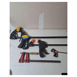 Slide clamps various sizes