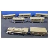 Custom painted Prewar Lionel Set