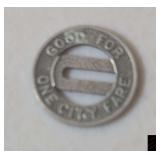 1919 United Railways Co. of St. Louis Fare Token