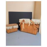 Pair of Longaberger baskets