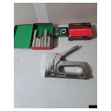 Stanley stapler and staples