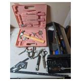 Shelf clean off wide assortment of items