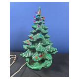 Vintage ceramic Christmas tree.