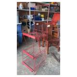 Vintage Mid Century Metal Store Display Stand