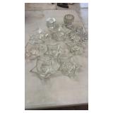 Glass Candle Holders Stands Sticks
