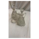 American Fostoria Condiment Serving Set