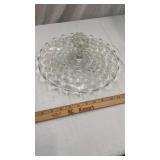 American Fostoria Sandwich Snack Plate