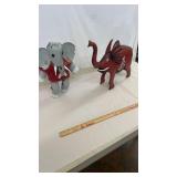 Metal University of Alabama Football Elephants