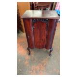 Antique Record Music Cabinet