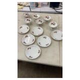 6 Tea Coffee Cup & Saucer Sets