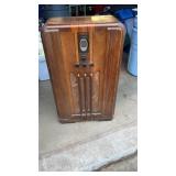 Antique Floor Model Radio
