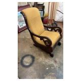 Vintage Platform Rocking Chair