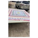80' x 61ï¿½ Quilt  AS IS