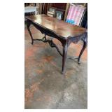 Beautiful Antique Sofa Fold Out Dining Table