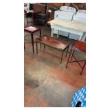 3 Wooden Tables