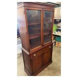 Basset Furniture Co. Vintage China Display Cabinet