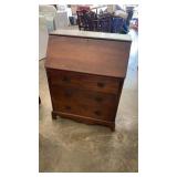 Solid Wood Secretary