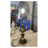 Heavy Brass Table Lamp