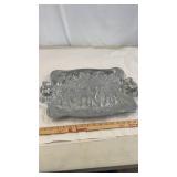 Large Elephant Serving Tray Platter