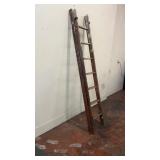 Vintage Wooden Extension Ladder