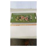 Vintage Painted Tray