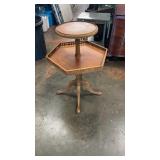 2 Tier Wood Table